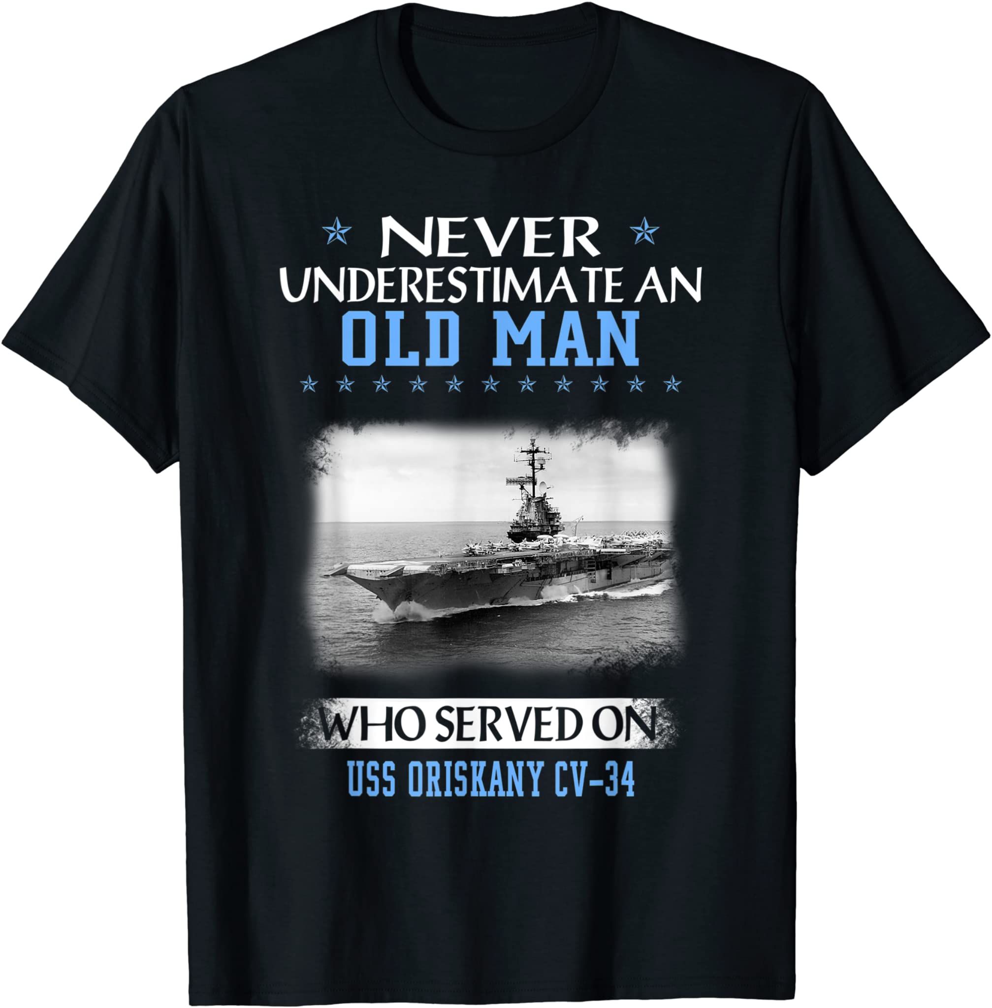 USS Oriskany CV-34 Veterans Day Father Day T-Shirt