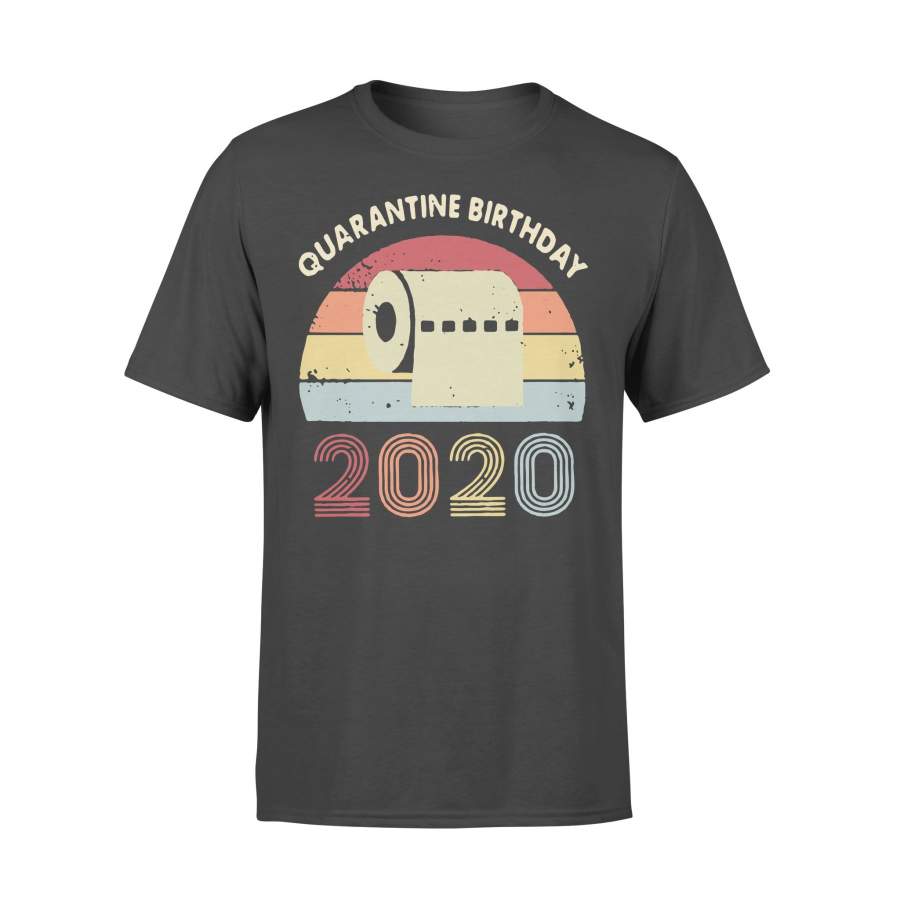 Quarantined Birthday Toilet Paper 2020 Vintage T-shirt