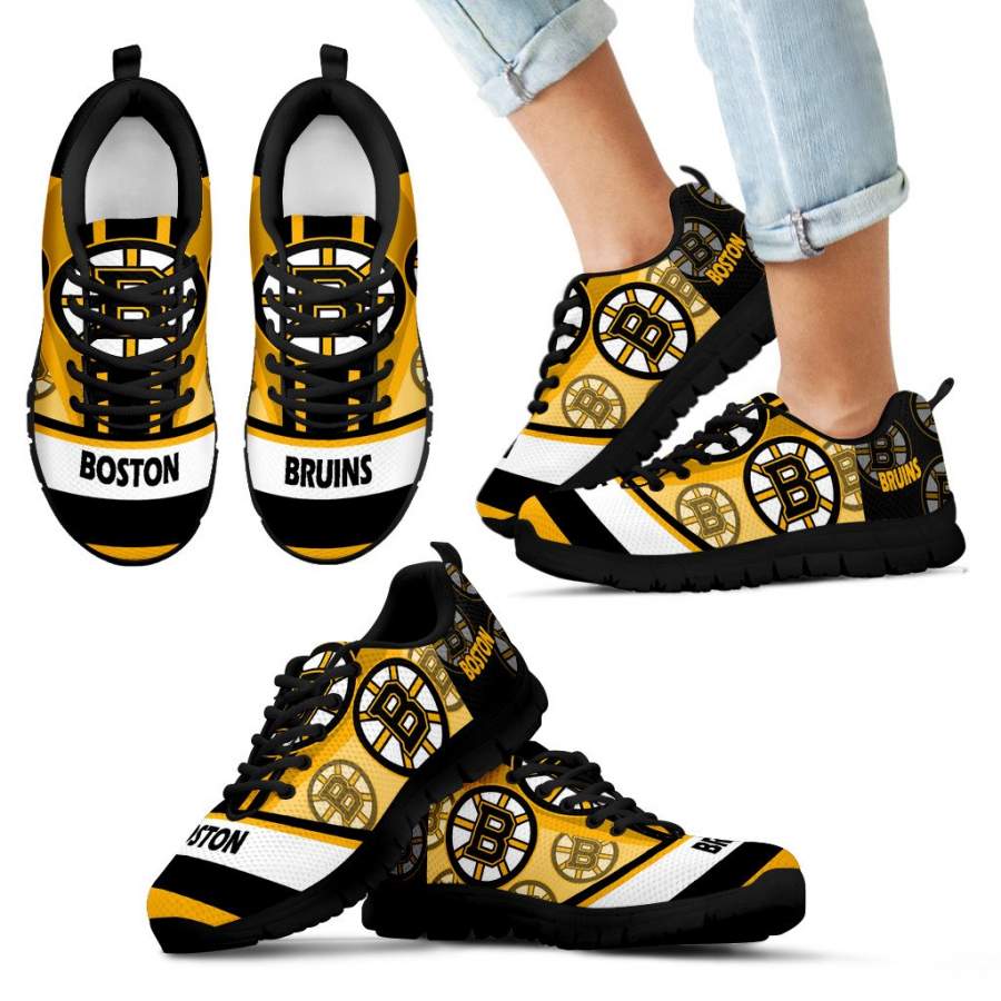 Three Impressing Point Of Logo Boston Bruins Sneakers