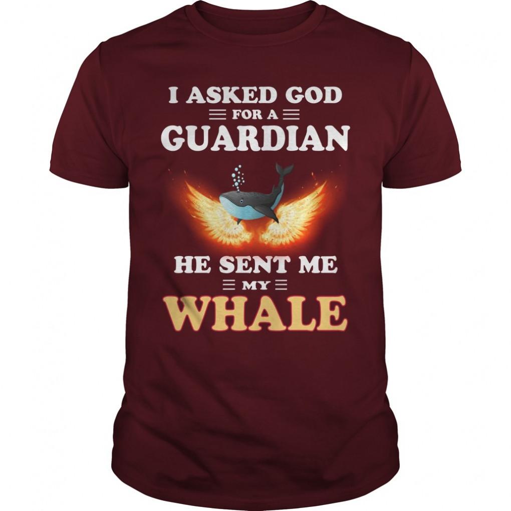 Whale God For A Guardian My Whale Guys Tee 832914432