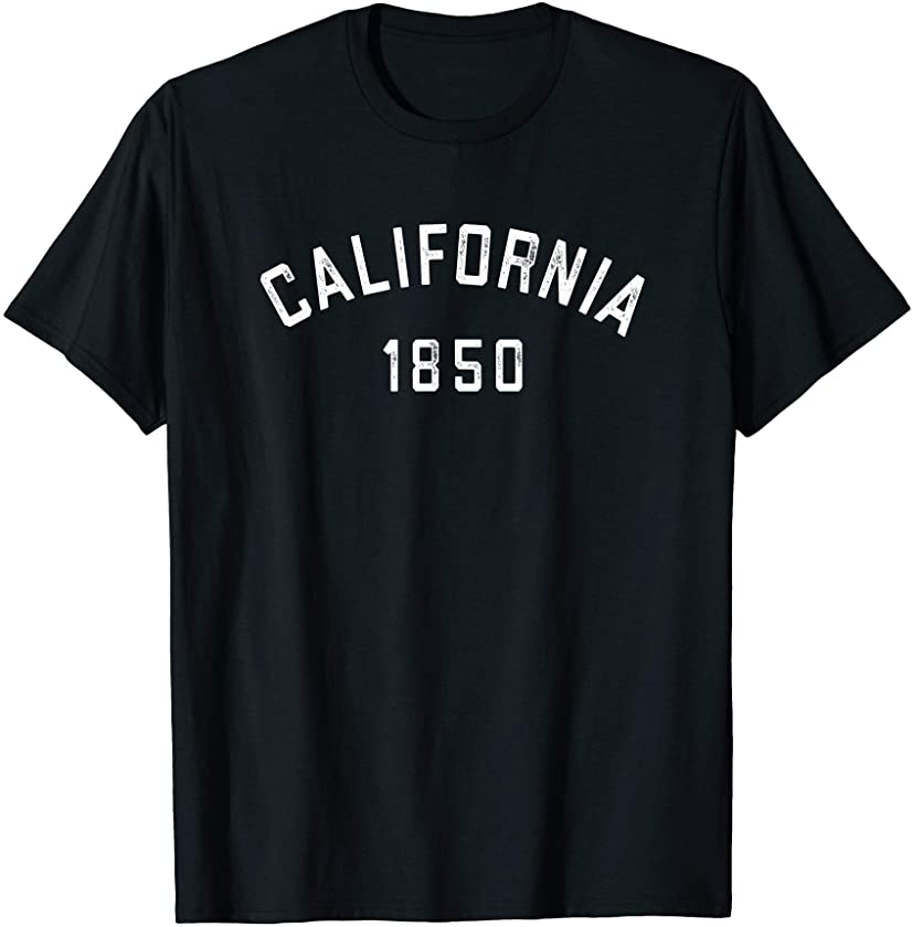 Retro California T Shirt / Vintage California 1850 Tee 80s - Gochildhood