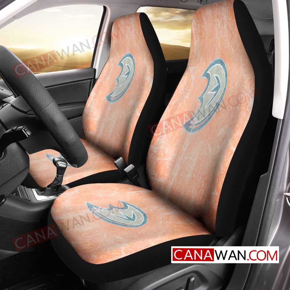 Anaheim Ducks Logo Art Style2 3D Customized Personalized Car Seat Cover