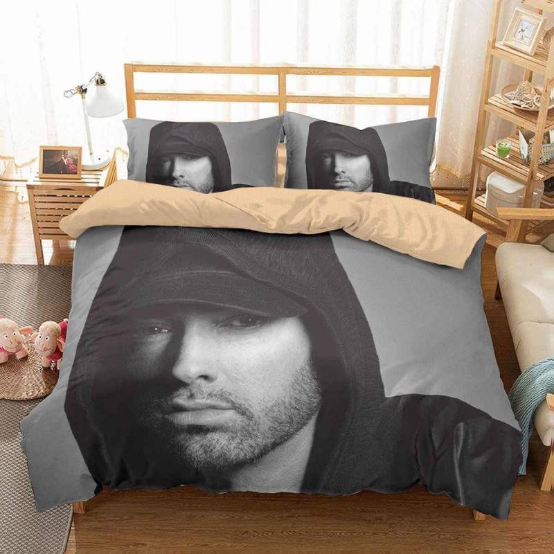 3D Customize Eminem Bedding Set Duvet Cover Set Bedroom Set Bedlinen 1