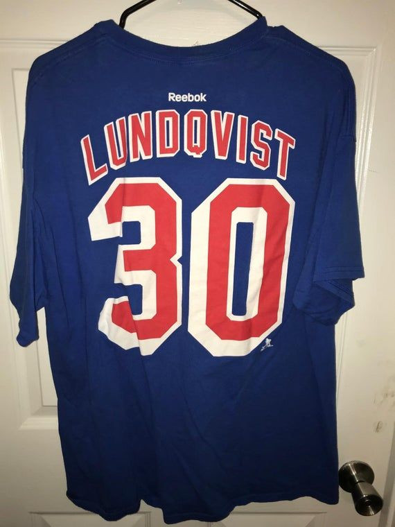 Rangers Henrik Lundqvist 30 Shirt