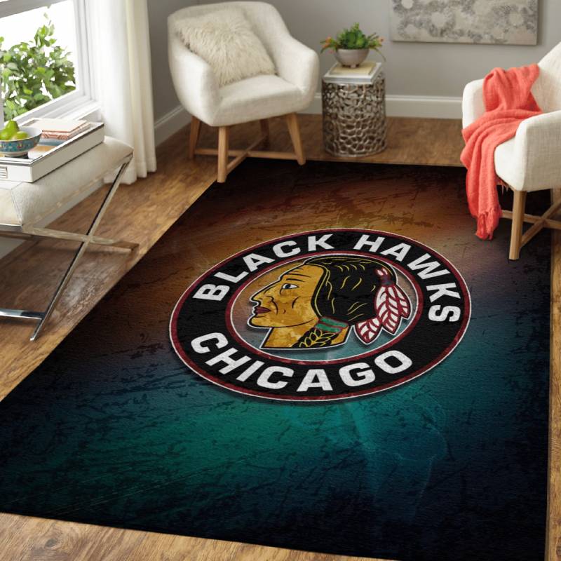 Rug Home Decor Chicago Blackhawks – Sport Art