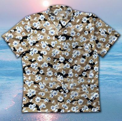 Gettyshirt Flower Gt Vintage Cotton Mens Hawaii Ha78448