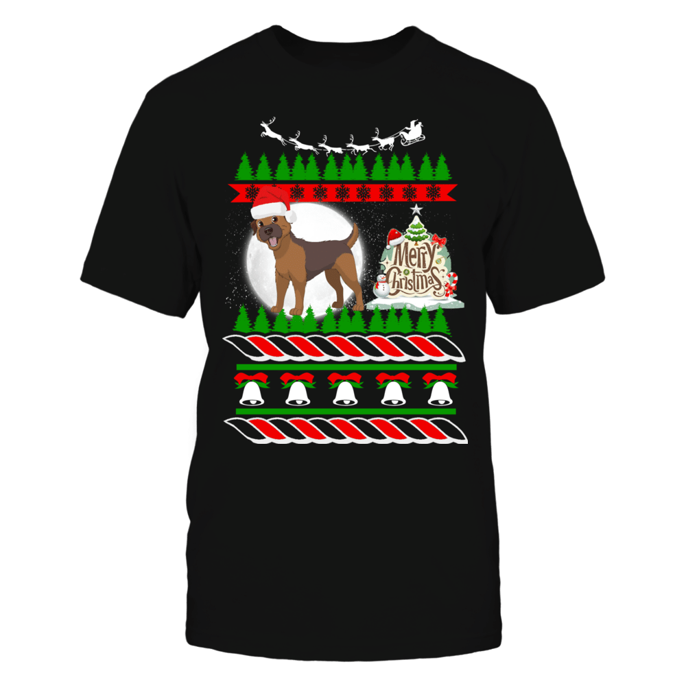 Border Terrier Ugly Christmas Shirt