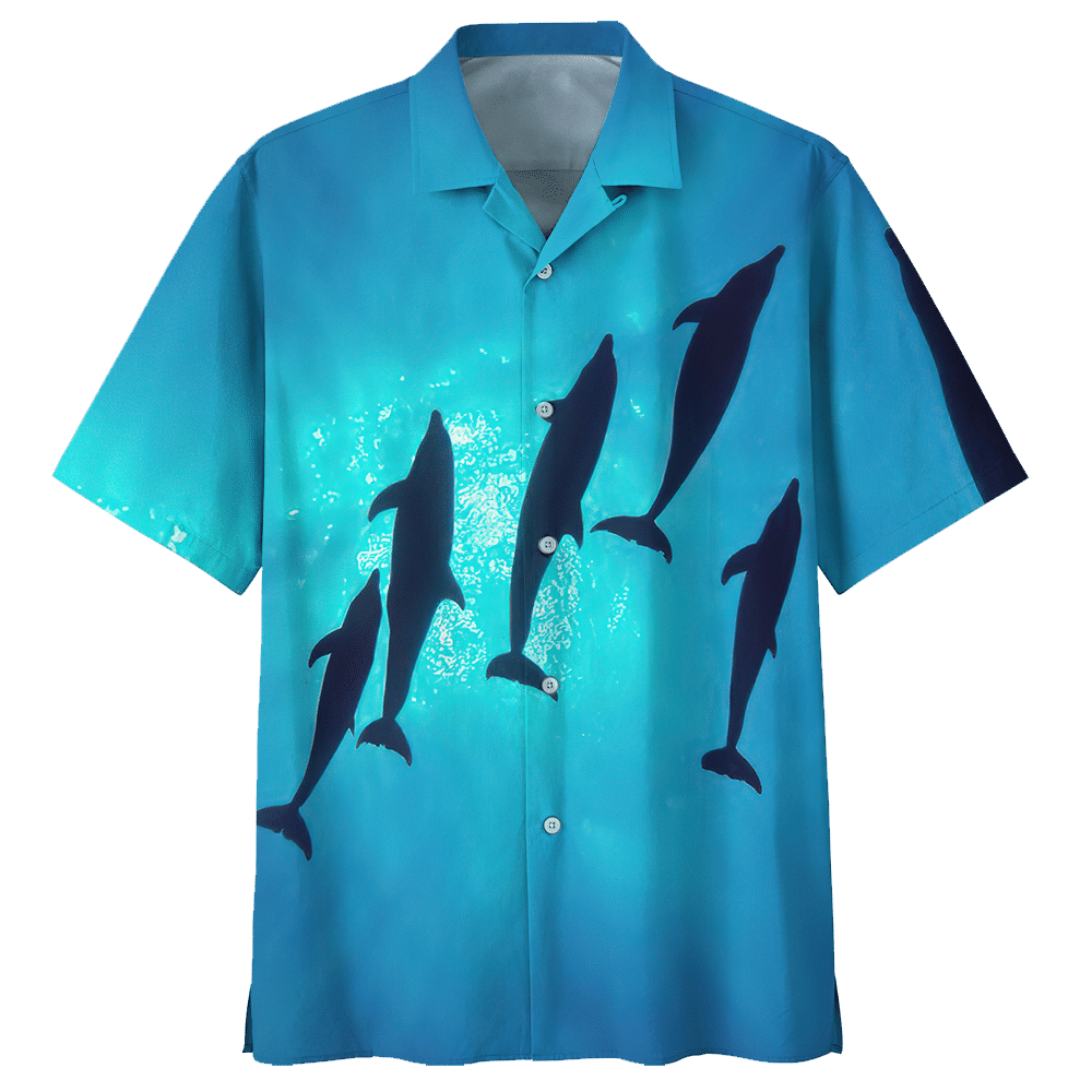 Dolphin Hawaii Shirt Ha48