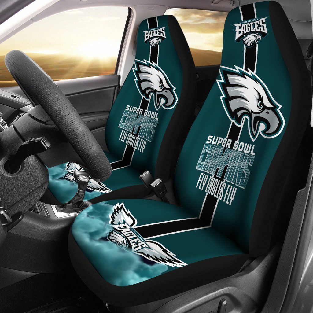 Philadelphia Eagles Champs Car Seat Covers (Set Of 2)