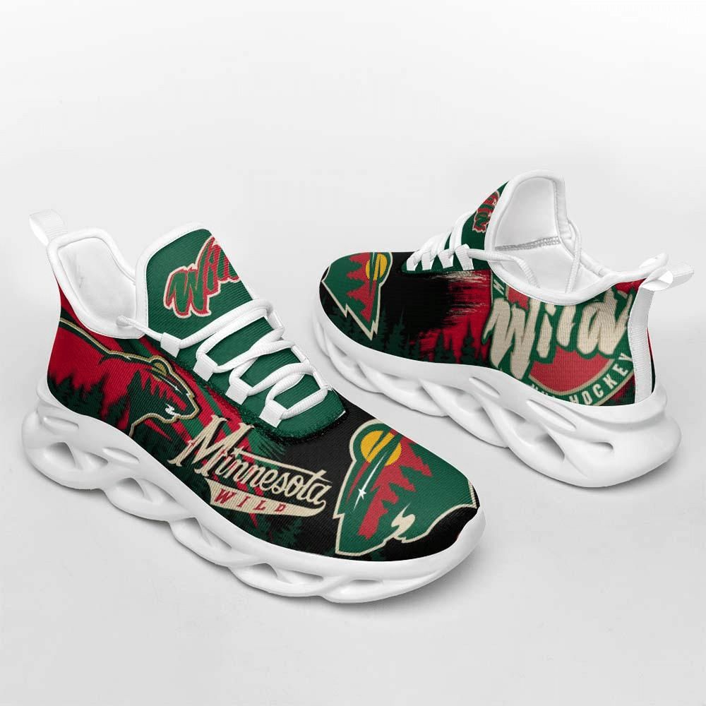 Minnesota Wild Max Soul Shoes, Sports Shoes, Fashion Shoes, Shoes For Men And Women