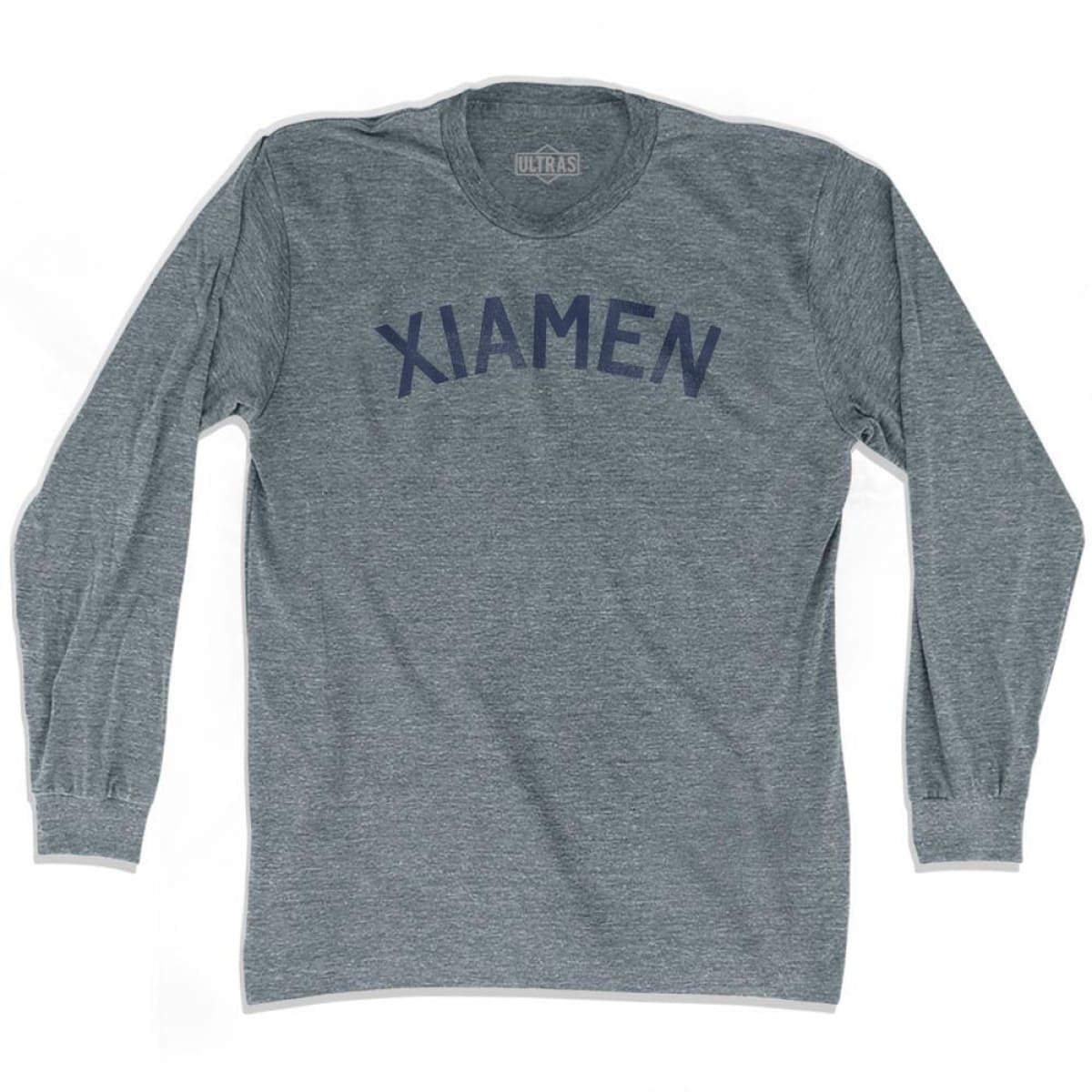 Xiamen Vintage Adult Tri-Blend Long Sleeve T-shirt