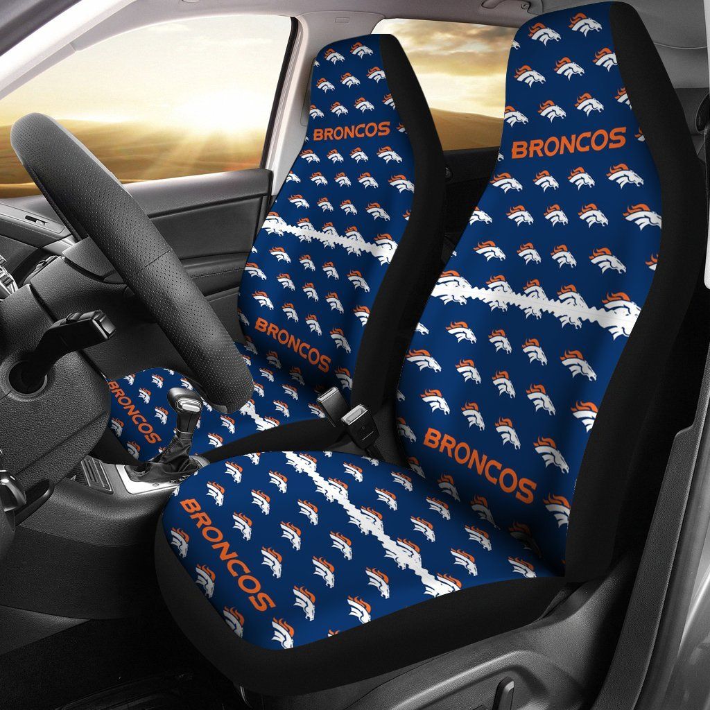 Denver Broncos Car Seat Cover v4