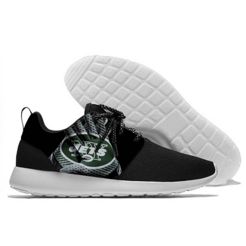 Mens And Womens New York Jets Lightweight Sneakers, Jets Running Shoes