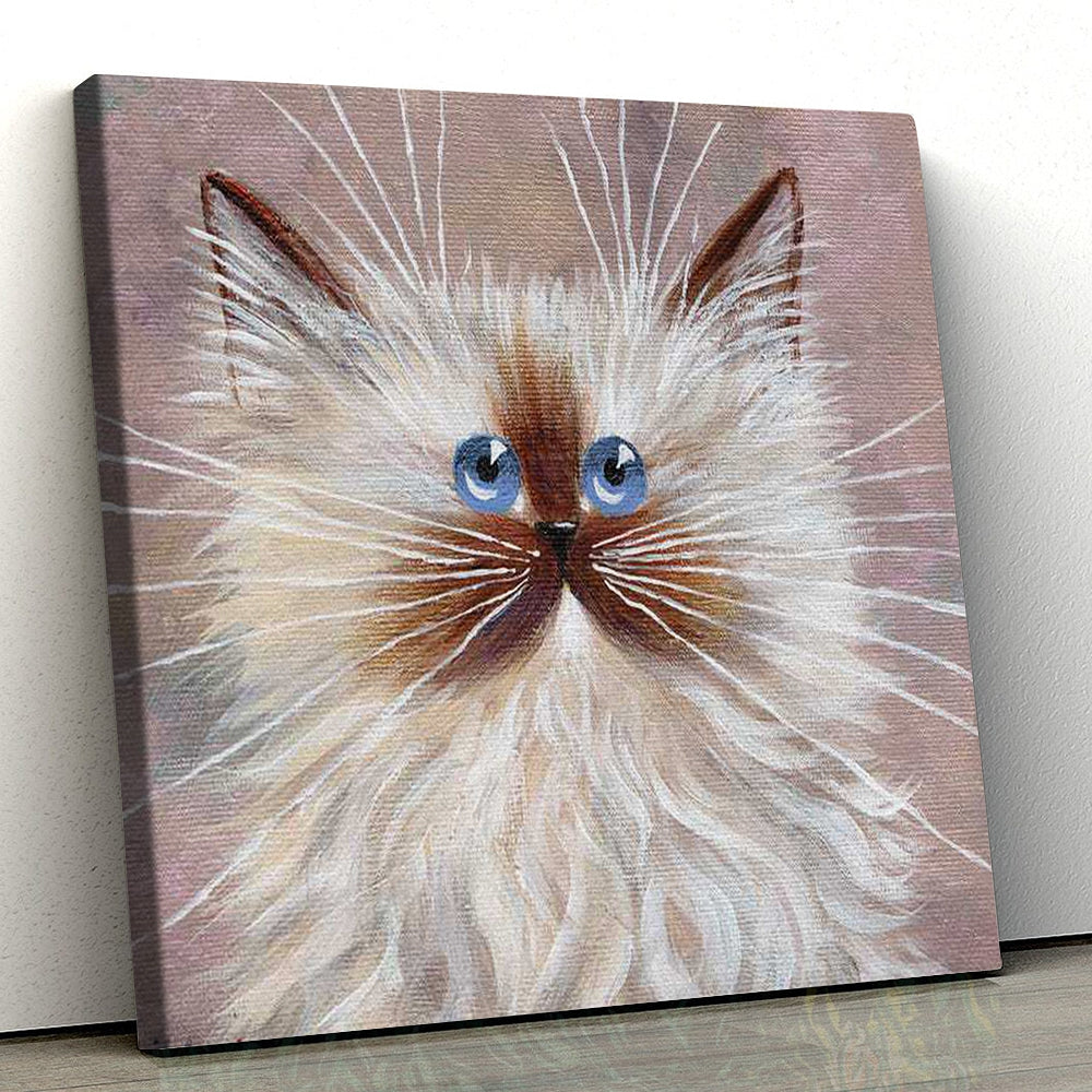 Cat Square Canvas – Kitten – Canvas Print – Cat Wall Art Canvas – Cats Canvas Print – Cat Poster Printing – Furlidays