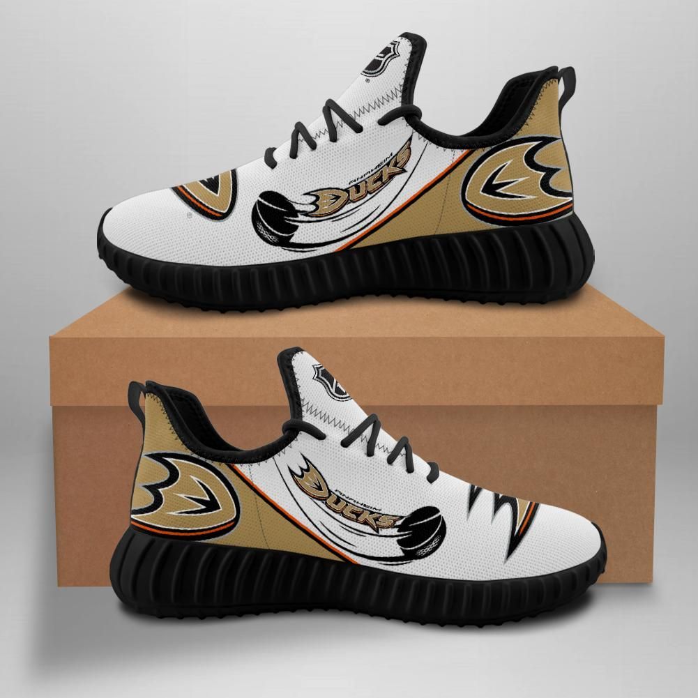 Anaheim Ducks New Hockey Custom Shoes Sport Sneakers Anaheim Ducks Yeezy Boost – Yeezy Shoes