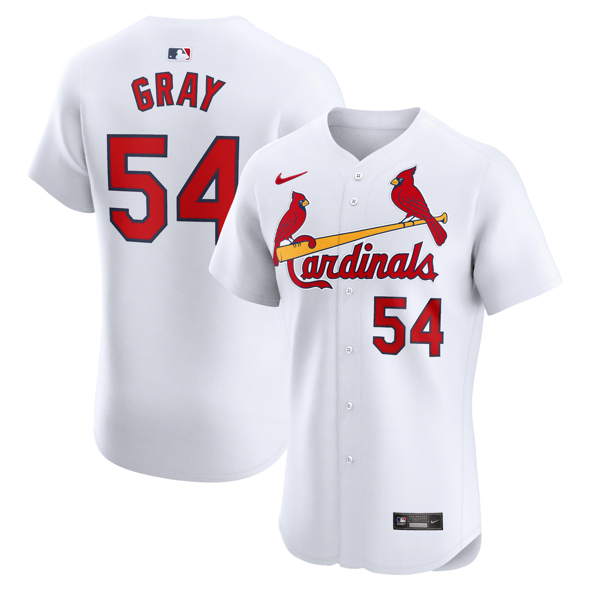 Sonny Gray St. Louis Cardinals Home Elite Player Jersey – White