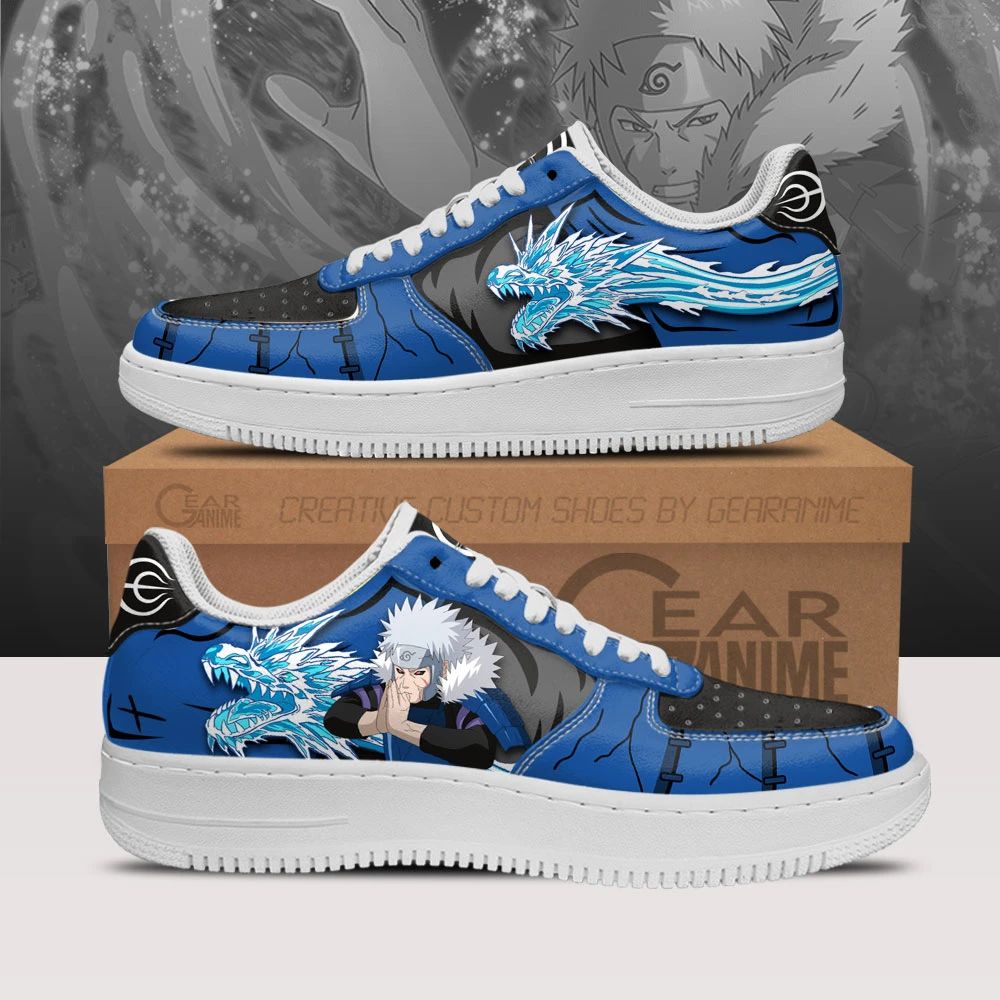 Tobirama Senju Air Sneakers Custom Anime Naruto Shoes Unisex Men Women