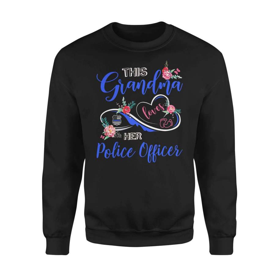 Police Grandma – Love – Standard Fleece Sweatshirt