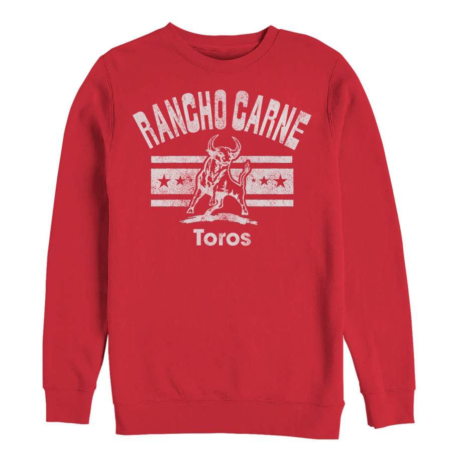 Bring It On Men’s Rancho Carne Toros Mascot  Sweatshirt