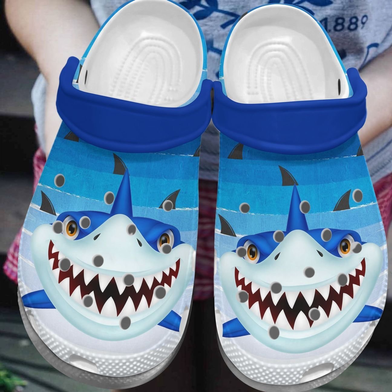 I Love Shark 3D Personalized Clog, Custom Name, Text, Color, Number Fashion Style For Women, Men, Kid, Print 3D Love