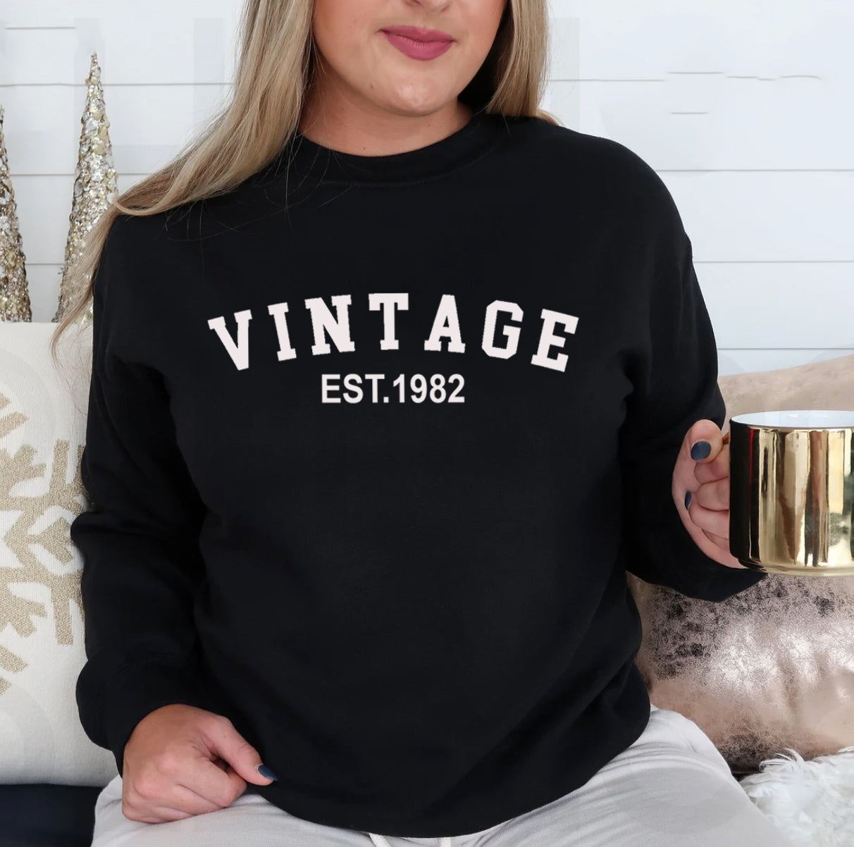 40Th Birthday Sweatshirt ,Vintage 1982 40Th Birthday Gift , 1982 Sweatshirt, Birthday Gift For Mom, 40Th Birthday Gift For Women