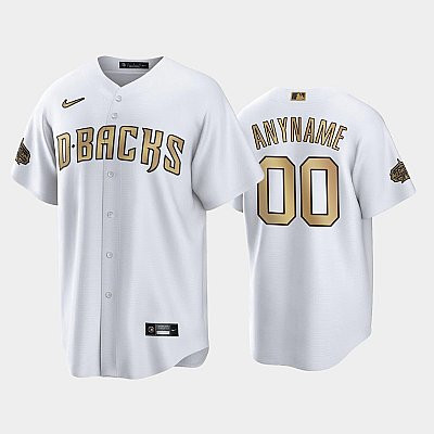 2022-23 All-Star Game NL Arizona Diamondbacks Jersey – White 00 Custom Jersey