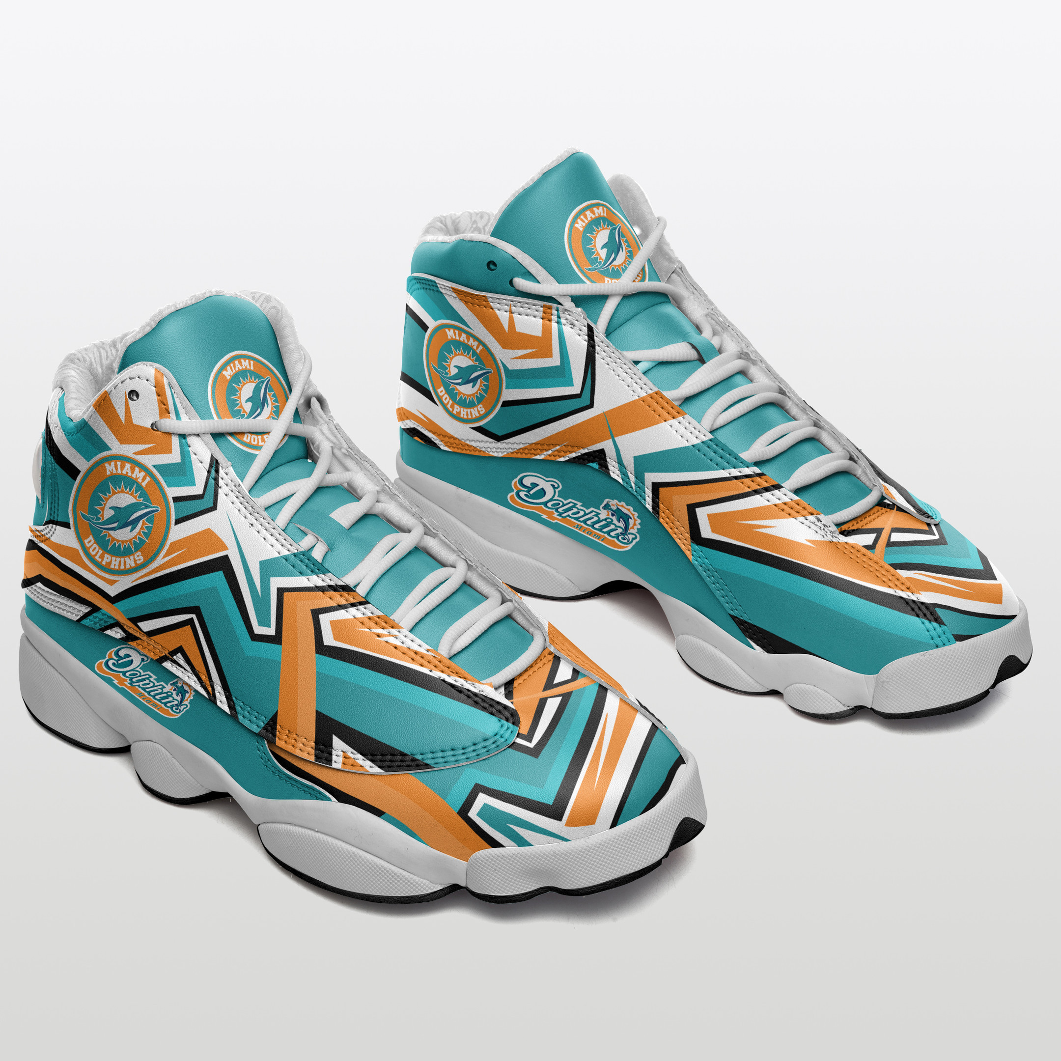 Miami Dolphins Ajd13 Sneakers Bg93