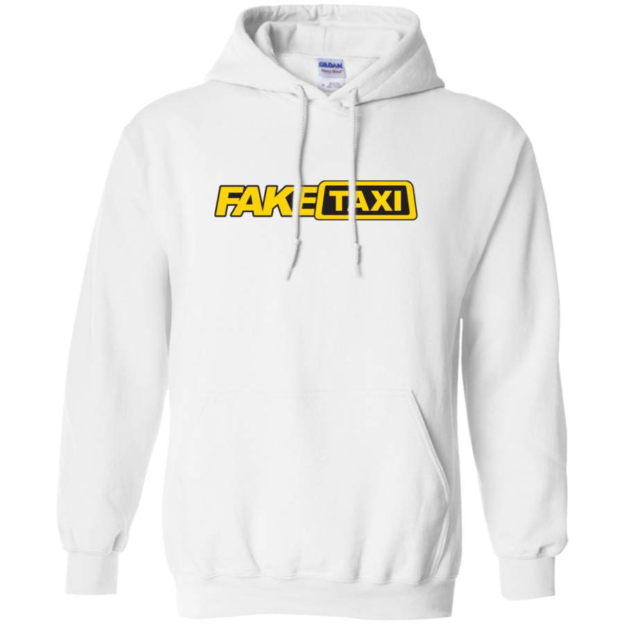 AGR Fake Taxi Logo Gildan Pullover Hoodie