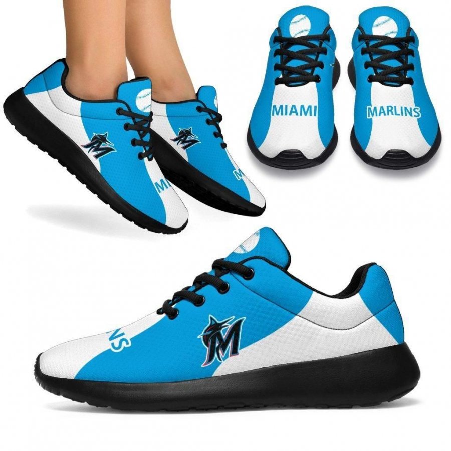 Special Sporty Sneakers Edition Miami Marlins Shoes #658