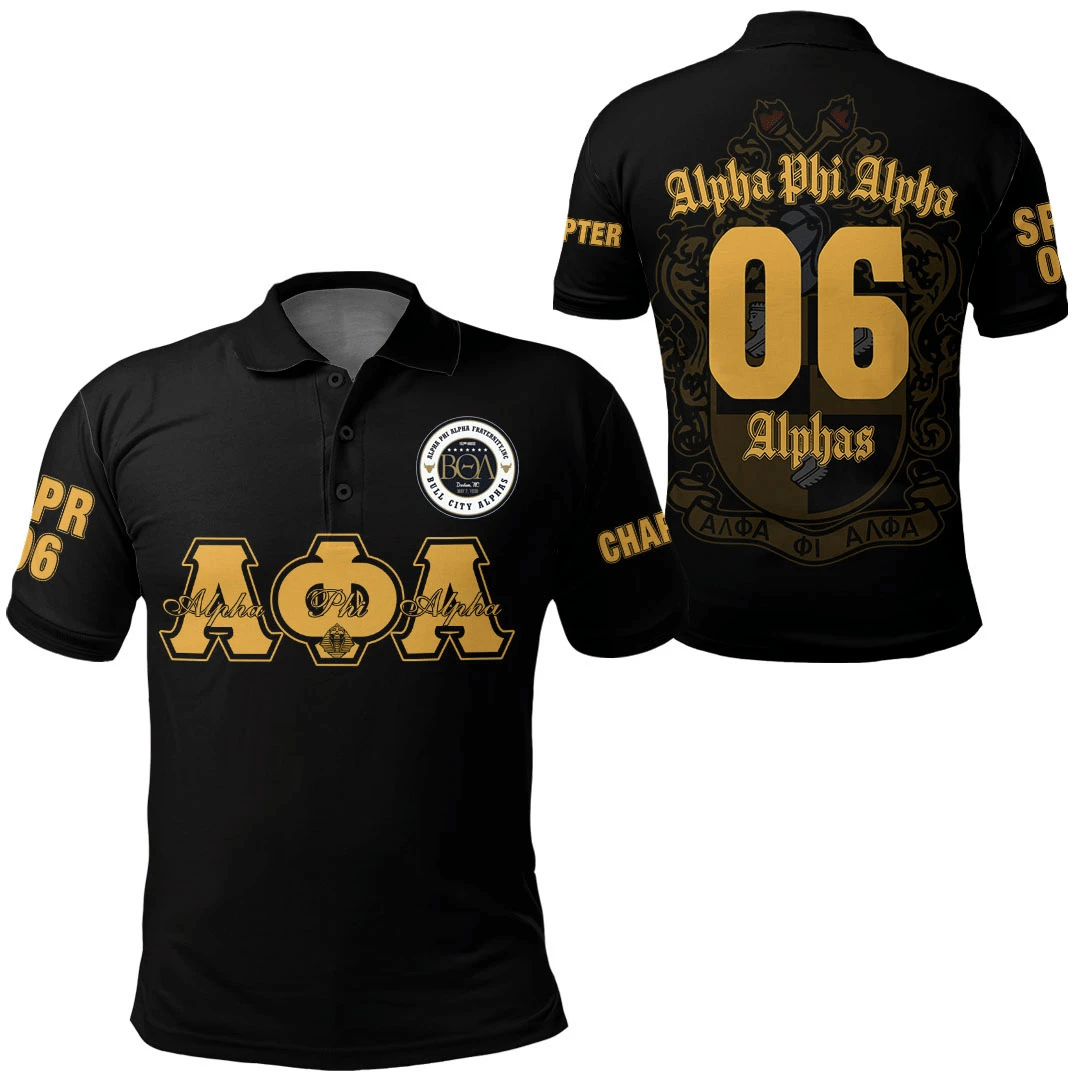 Africa Zone Polo Shirt – Alpha Phi Alpha Beta Xi Alphas Polo Shirt A7