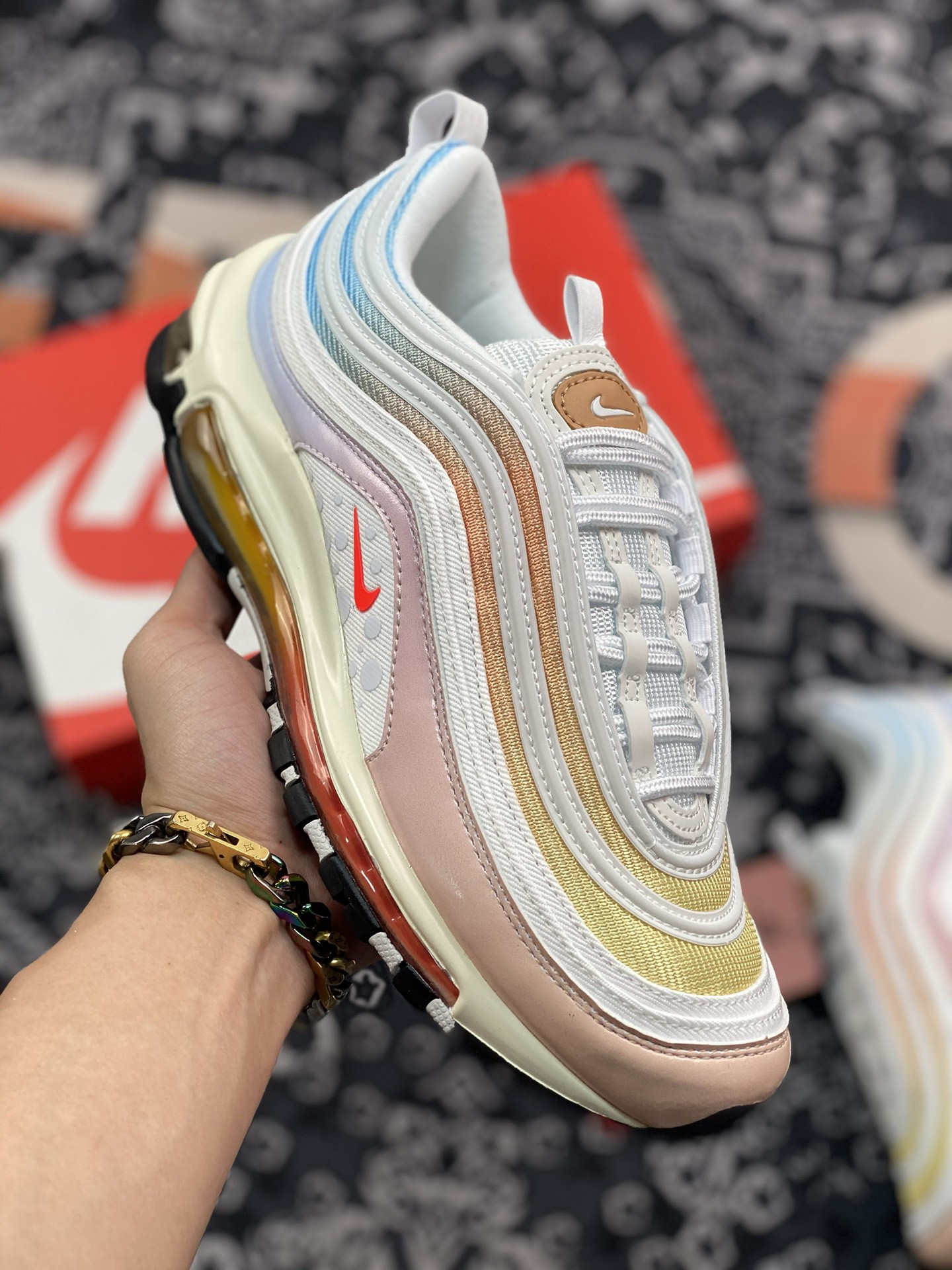 Nike Air Max 97 The Future is in the Air SailWhite-Infrared 5339632