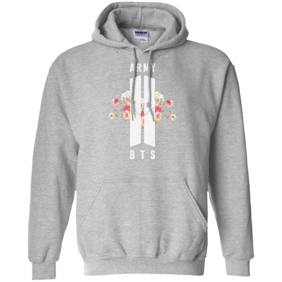 AGR BTS&ARMY Beyond The Scene (No Background) Gildan Pullover Hoodie