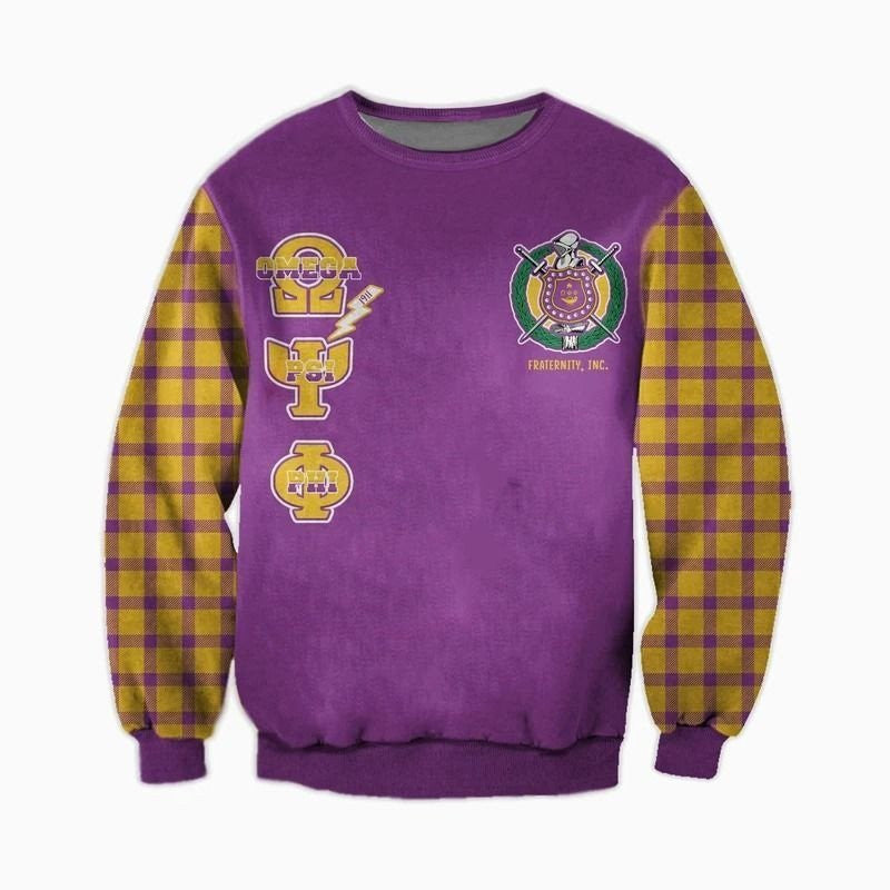 Fraternity Sweatshirt – Blade Omega Psi Phi Thunder Sweatshirt