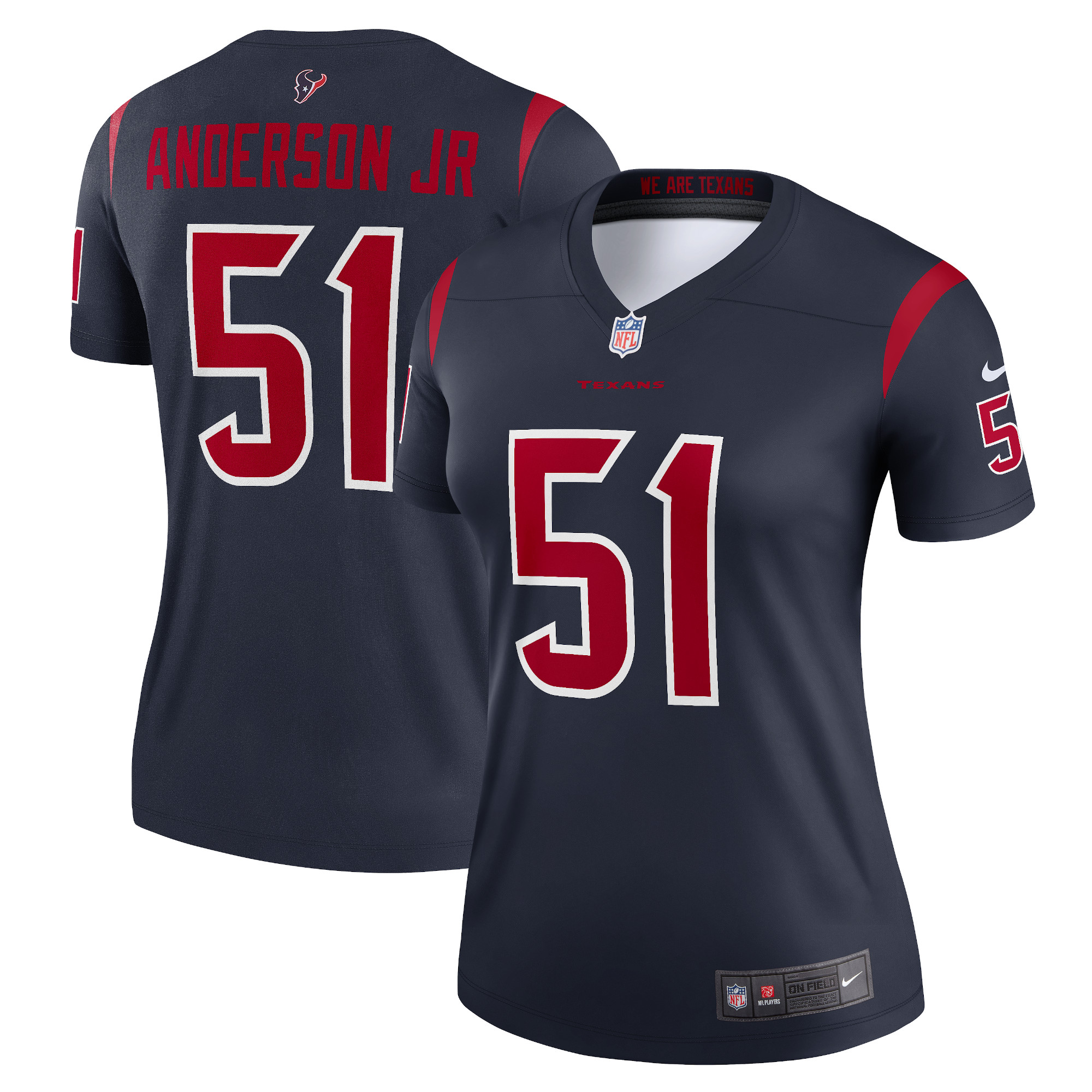 Will Anderson Jr. Houston Texans Women's Legend Jersey – Navy