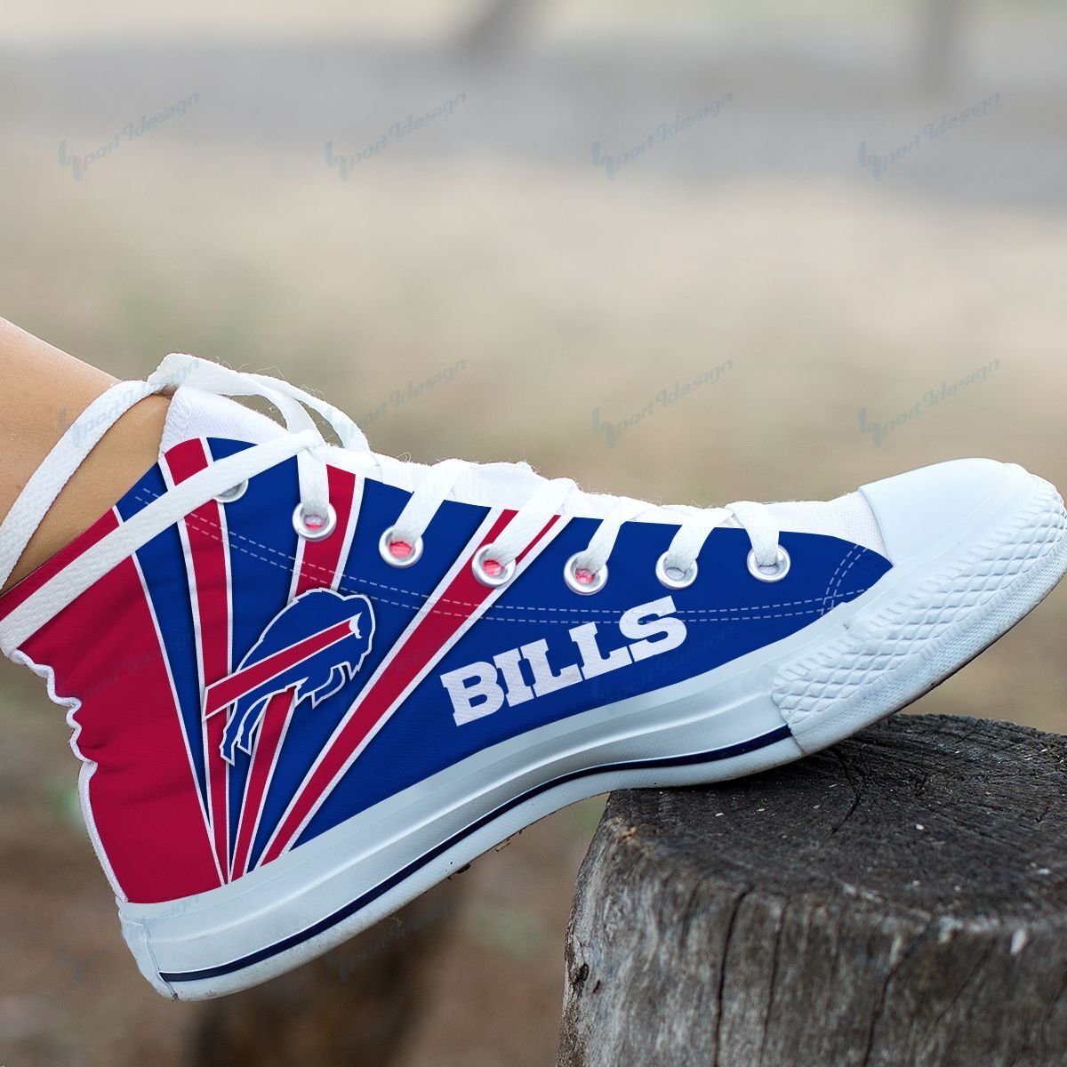 Buffalo Bills High Top Shoes 011