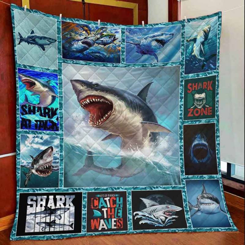 Shark Lover TY1008 – Quilt Blanket