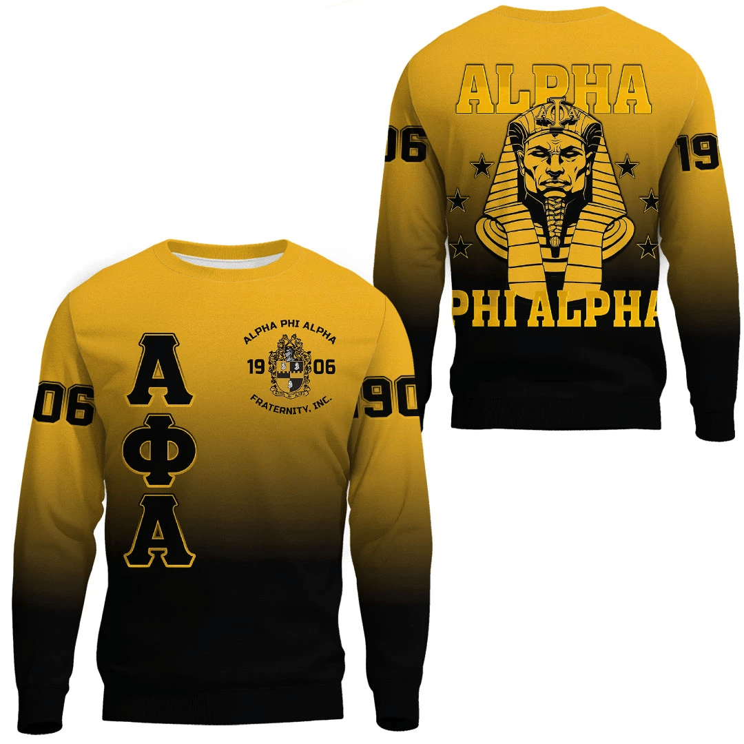 Africa Zone Sweatshirt – Alpha Phi Alpha Gradient Sweatshirts A31