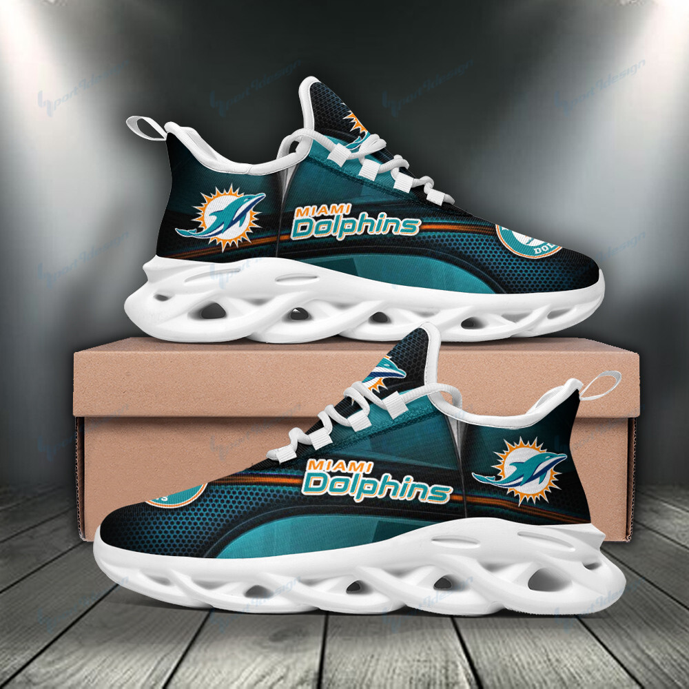 Miami Dolphins Yezy Running Sneakers Bb692