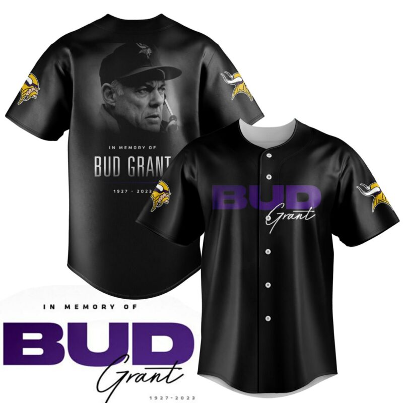 Bud Grant Minnesota Vikings Jersey