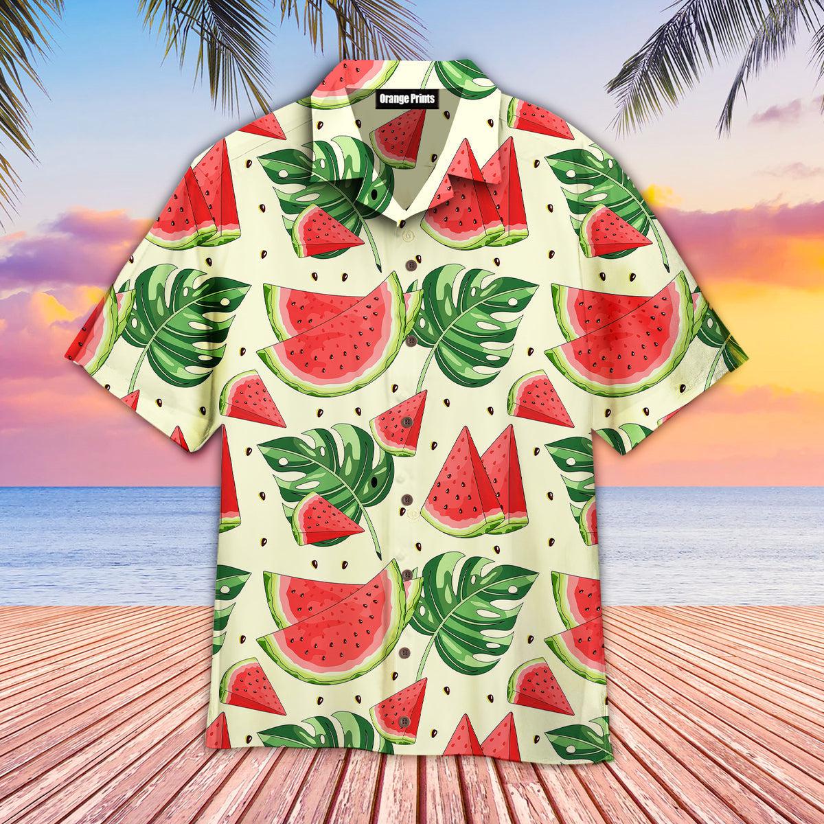 Juicy Watermelon Tropical Hawaii Shirt For Men Women Ha96804