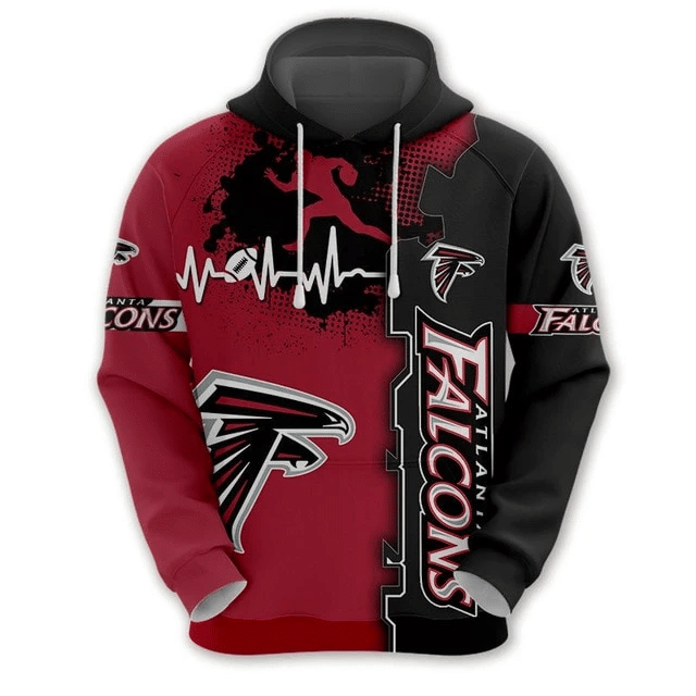 Atlanta Falcons Beating Curve And 98 Unisex 3D Hoodie Gift For Fans