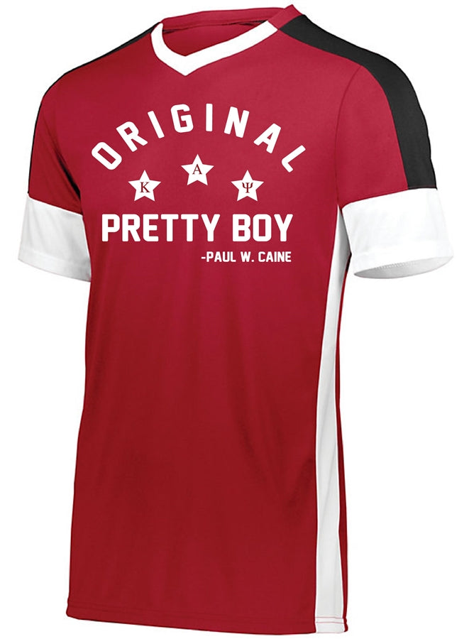 Original Pretty Boy Ii Performance  V-Neck T-Shirt / Soccer Shirt – Kappa Alpha Psi