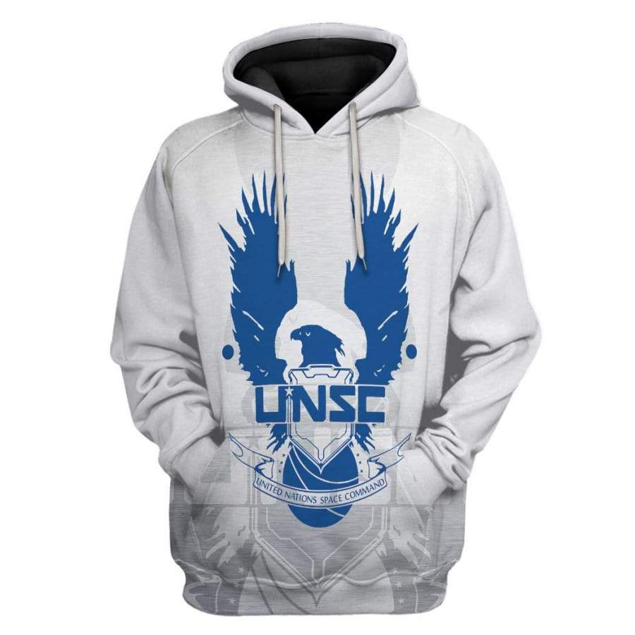 Gearhuman 3D UNSC Halo Infinite Custom Hoodie Apparel