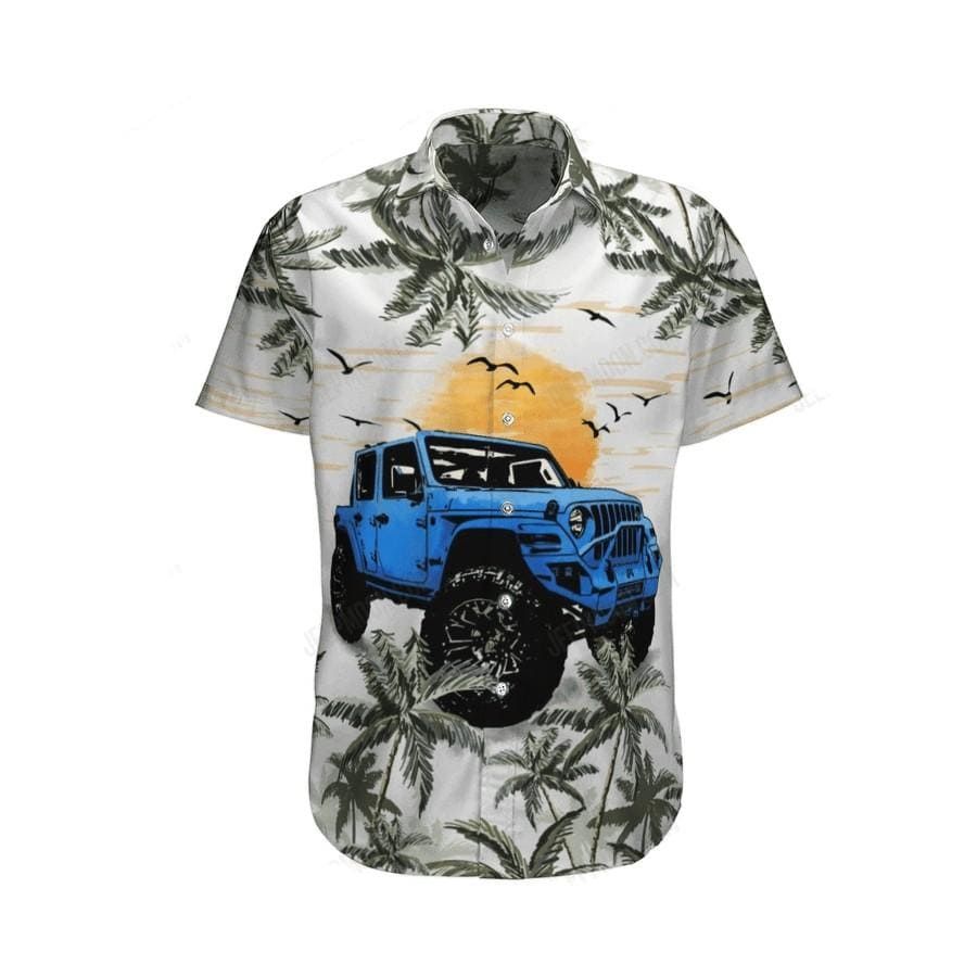 Hawaii Aloha Shirts Jeep New Tropical Ha56165