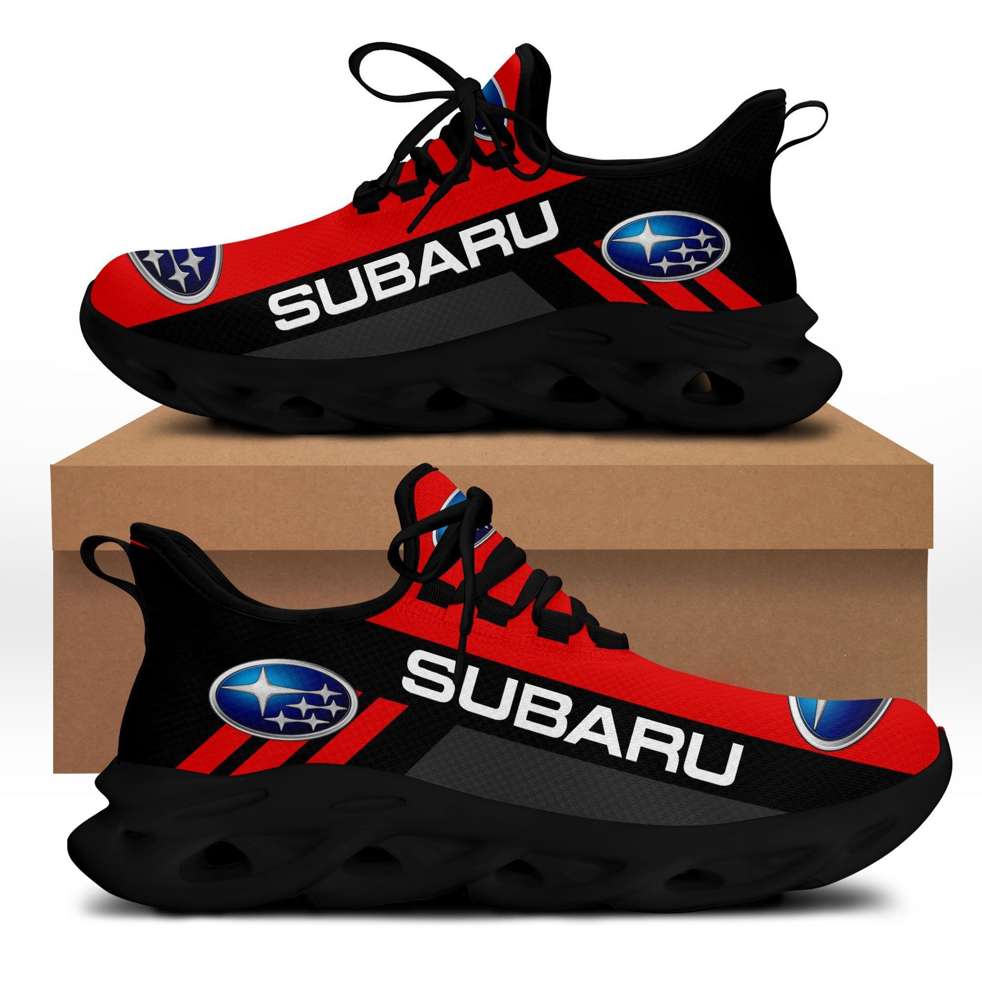 Subaru Bs Running Shoes Ver 6 (Red)