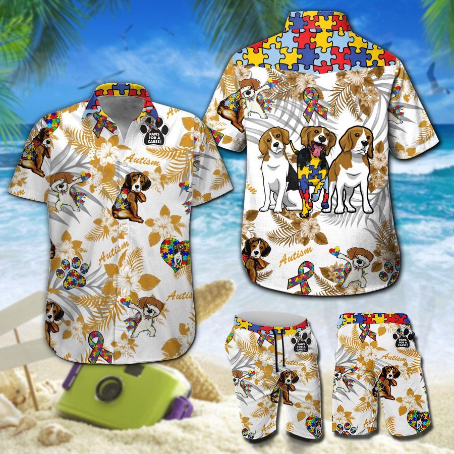 Beagle Autism Hawaii Shirt 205 Ha81833