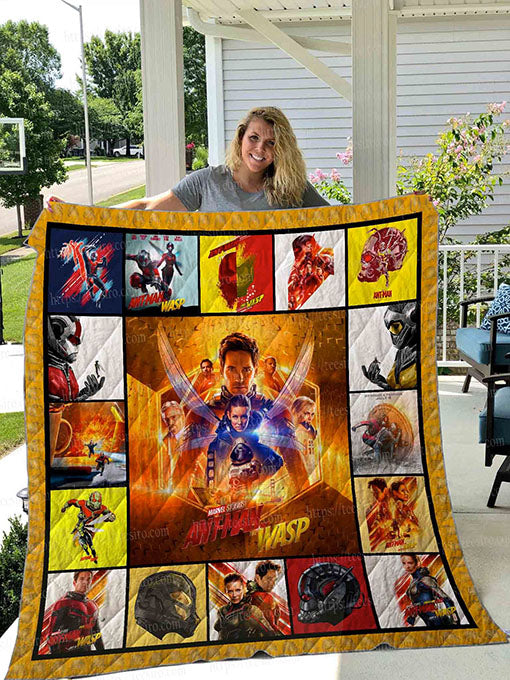 Ant Man And The Wasp Quilt Blanket 01