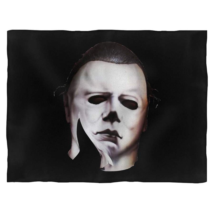 Halloween Face Michael Myers Movie Mask The Shape Retro Blanket