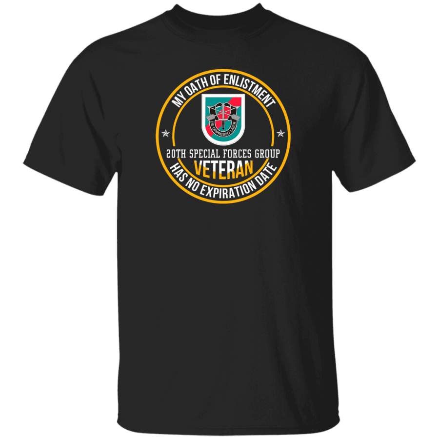 20th Special Forces Group Veteran Shirt My Oath Of Enlistment Veterans Day Christmas Gift Mug