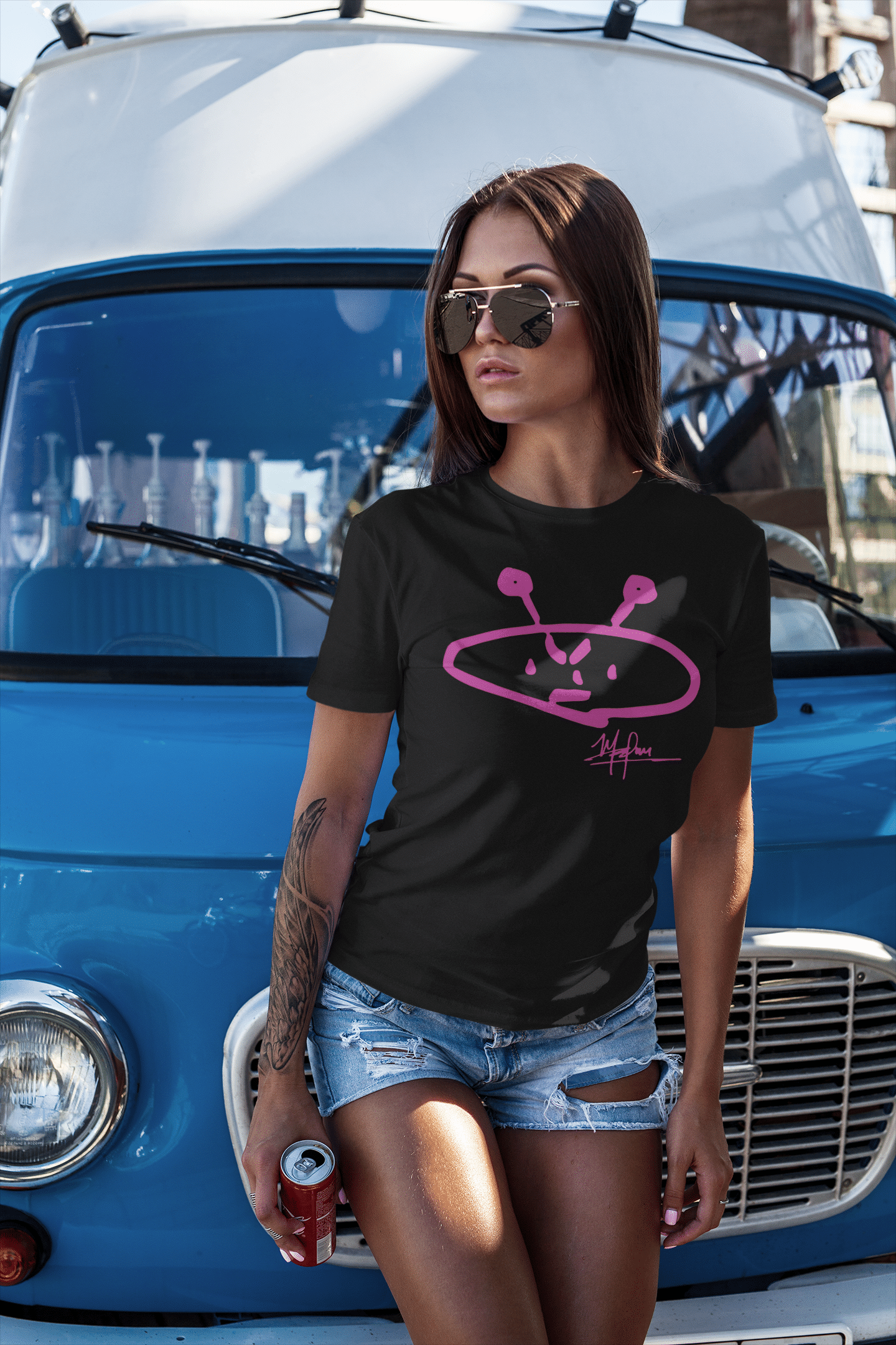 Alien Freak Wear Merch Classic Ladies T-Shirt